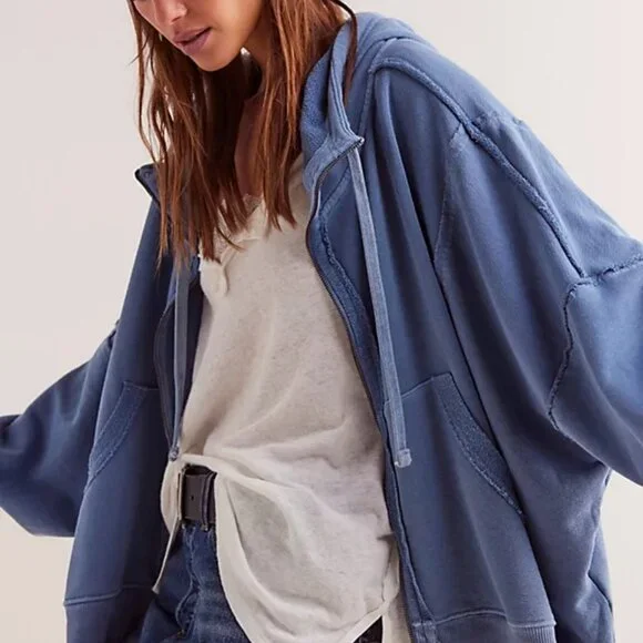 We The Free Camden Hoodie Color Coastal - Picture 4 of 5